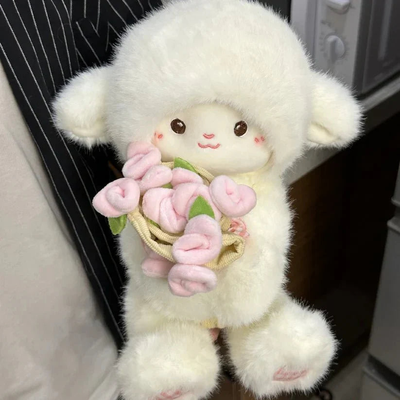 Jahniatko s kvetmi – FluffyCuddle