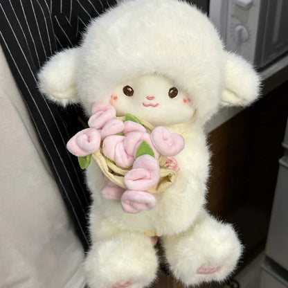 Jahniatko s kvetmi – FluffyCuddle