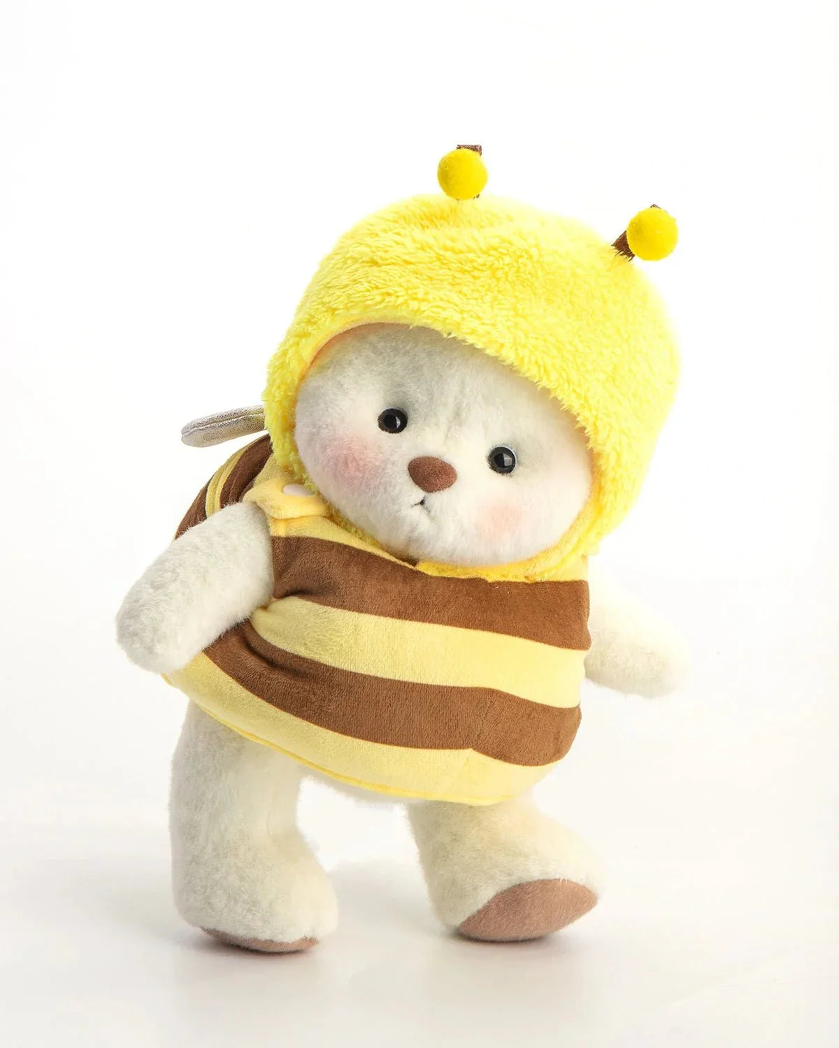 Ručne vyrábaný prémiový macko s vymeniteľnými oblečkami – FluffyCuddle