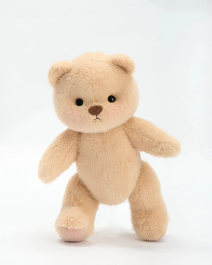 Ručne vyrábaný prémiový macko s vymeniteľnými oblečkami – FluffyCuddle