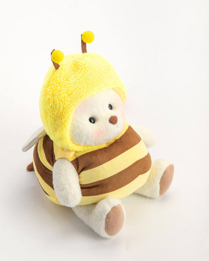 Ručne vyrábaný prémiový macko s vymeniteľnými oblečkami – FluffyCuddle