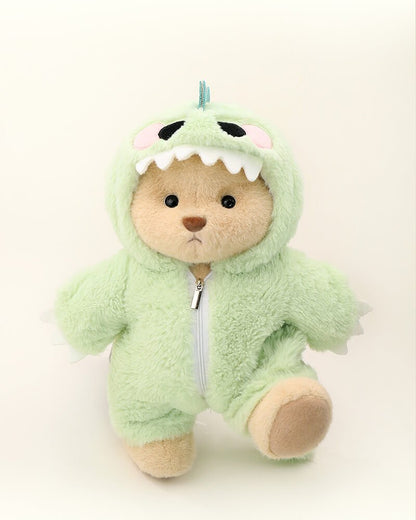Ručne vyrábaný prémiový macko s vymeniteľnými oblečkami – FluffyCuddle