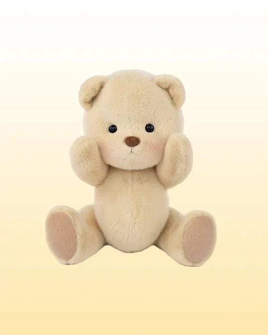 Ručne vyrábaný prémiový macko s vymeniteľnými oblečkami – FluffyCuddle